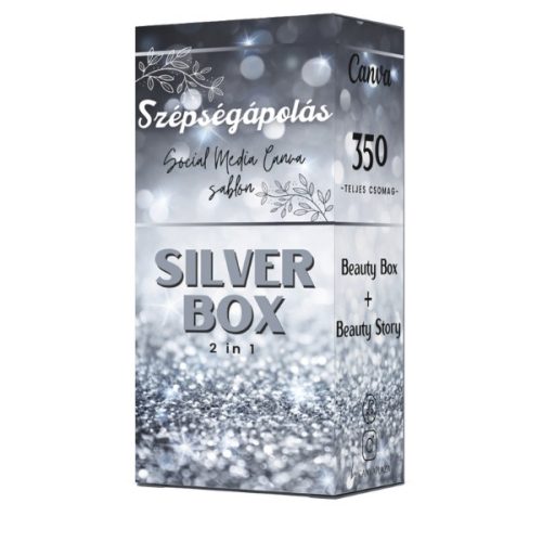 Szépségápolási Social Media Sablon Csomag Silver 300+50